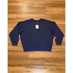 Savage X Fenty Navy Blue Country Club Sweatshirt Crewneck Adult Unisex Size XL
